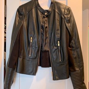 Italian FAUX Leather Jacket